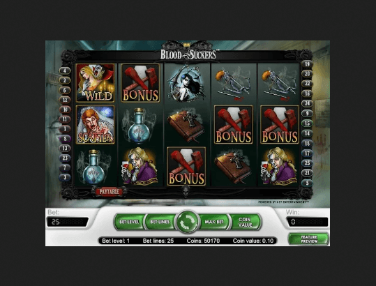 NetEnt Blood Suckers Slot